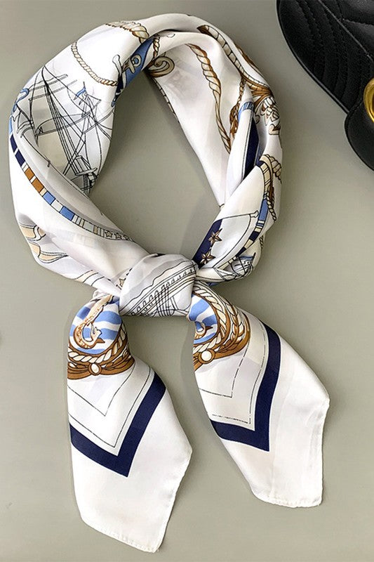 SQUARE SILK SCARF