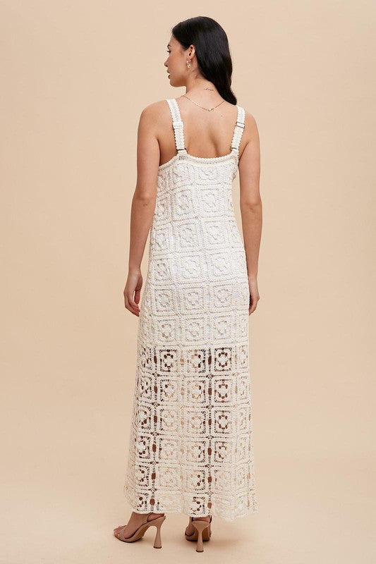 CROCHET MAXI TANK DRESS