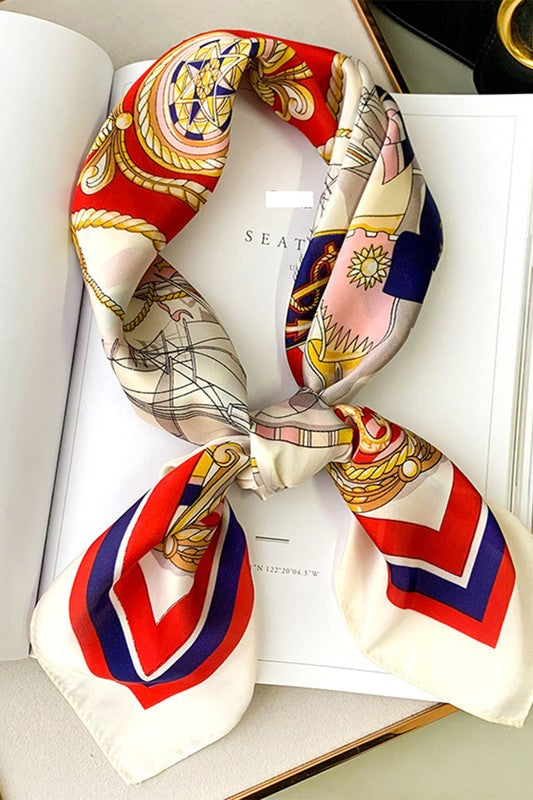 SQUARE SILK SCARF