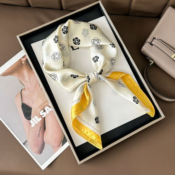 SQUARE SILK SCARF