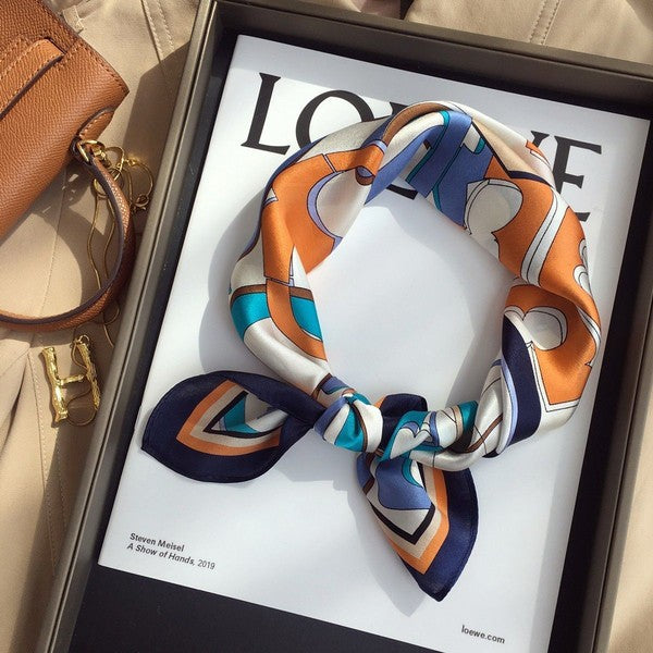 SQUARE SILK SCARF