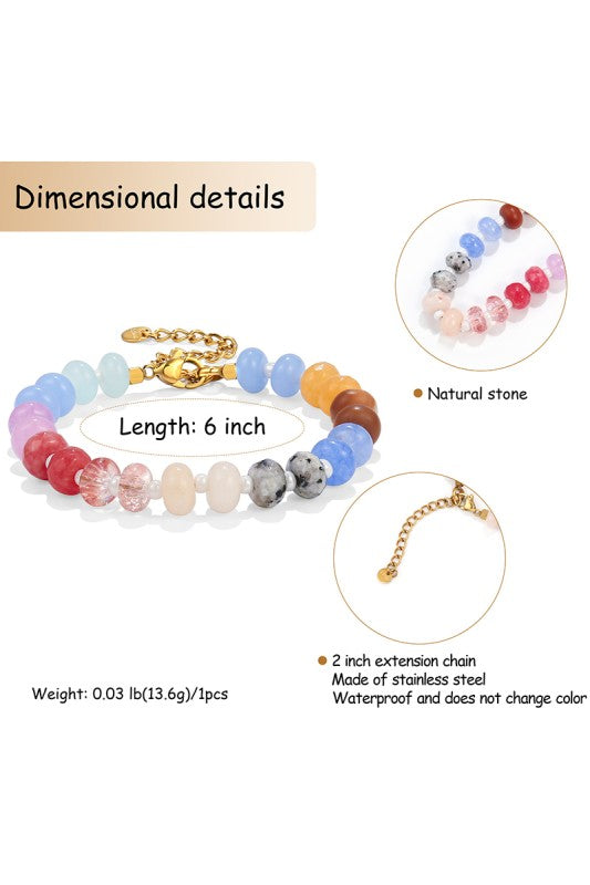 NATURAL STONE BRACELET