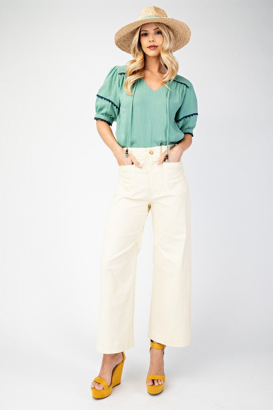 ANKLE SUMMER PANTS
