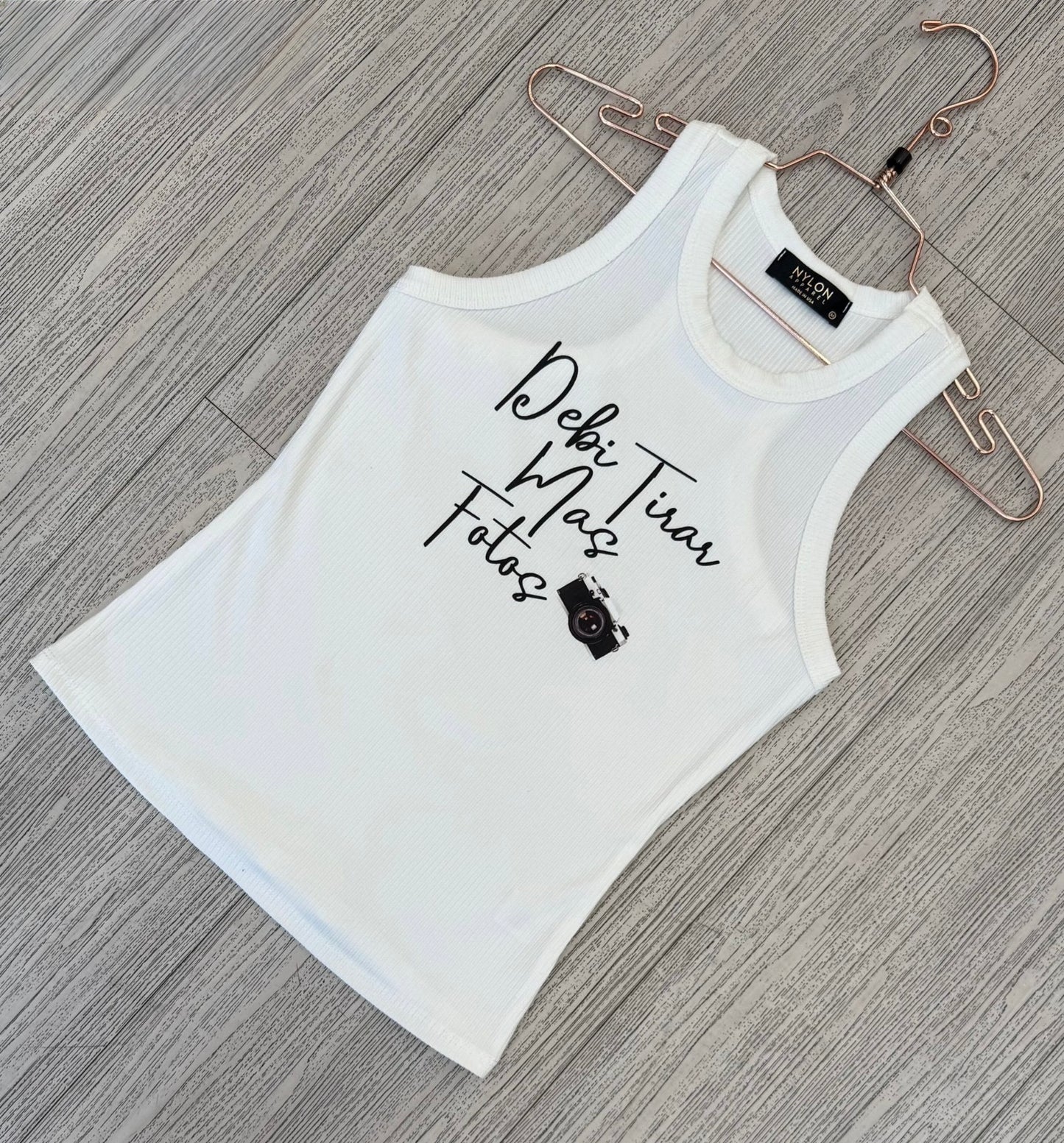 DEBÍ TIRAR MAS FOTOS TANK TOP
