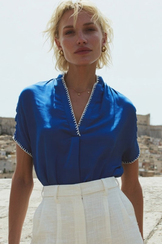 WHIPSTITCH BLOUSE