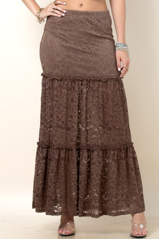 VIRGIE LACE SKIRT