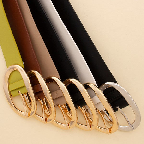 CLASSIC OVAL BUCKLE BELT