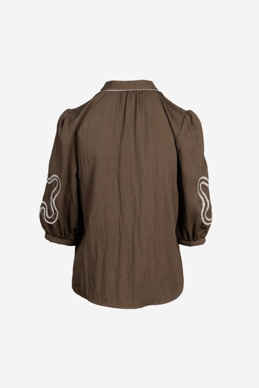 APPLIQUÉ FLOWER TOP