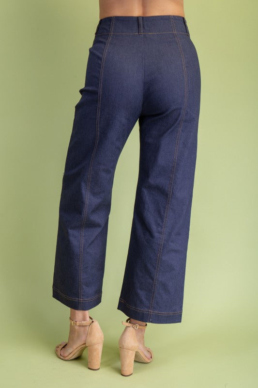 ANKLE STITCHED JEAN