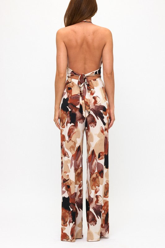 SALAMANCA HALTER JUMPSUIT