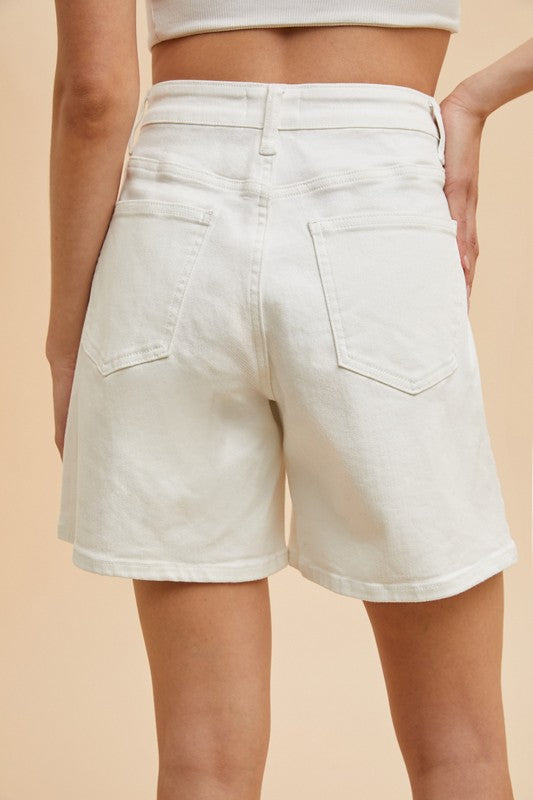 DENIM JORTS