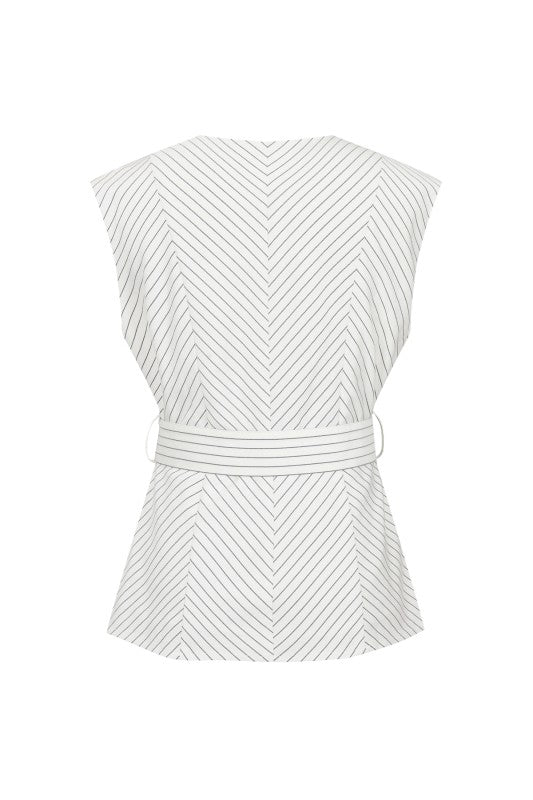 HERRINGEBONE BELT TOP