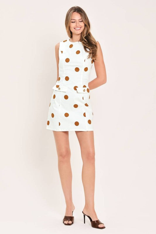 POLKADOTS MINI DRESS