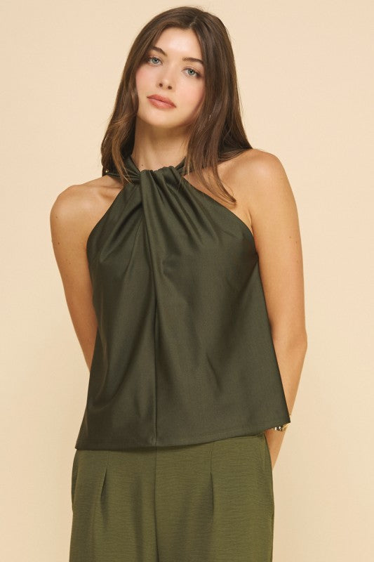 LUMINA HALTER TOP