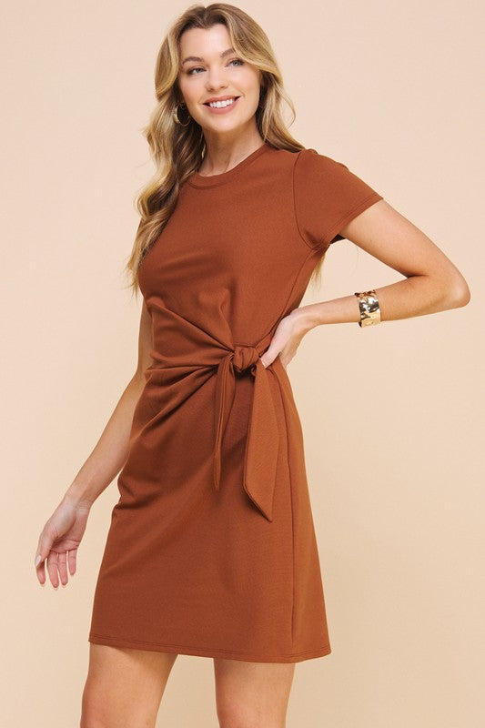 JOMA KNOT MINI DRESS