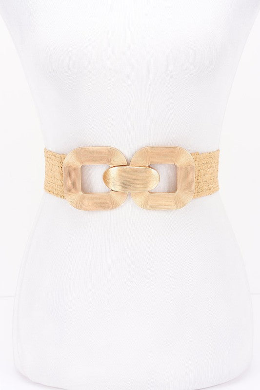 ETAL BUCKLE ELASTIC BELT