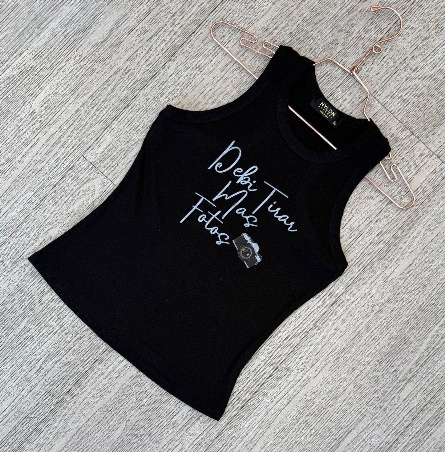 DEBÍ TIRAR MAS FOTOS TANK TOP