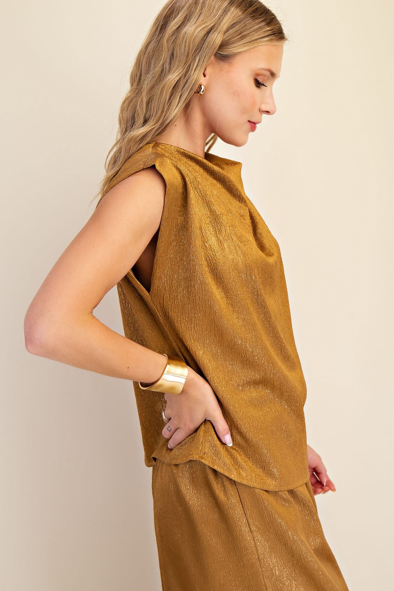 Camel Blouse