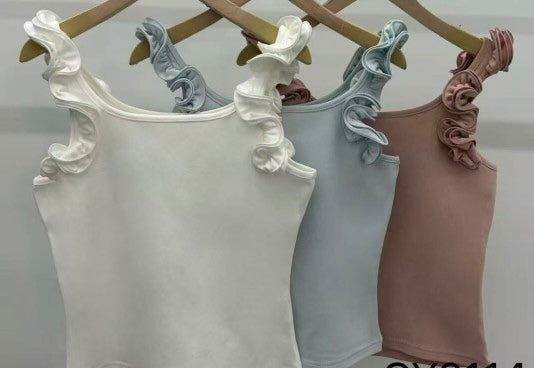 RUFFLE TANK TOP