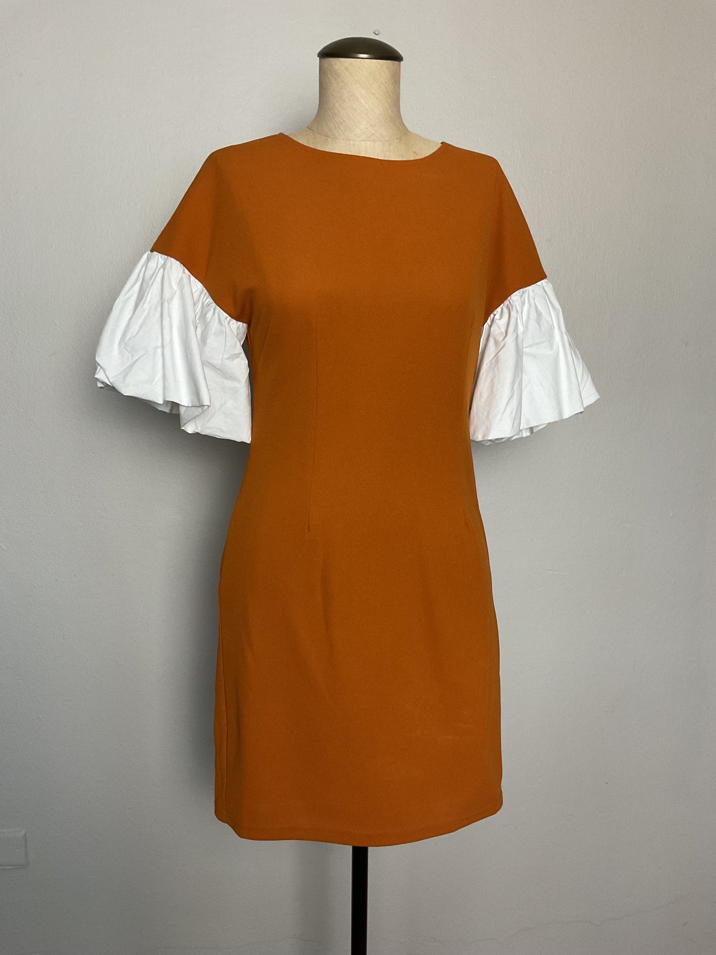 Bobble Sleeve Dress