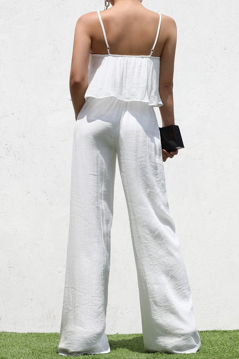 CAMI WOVEN JUMPSUIT