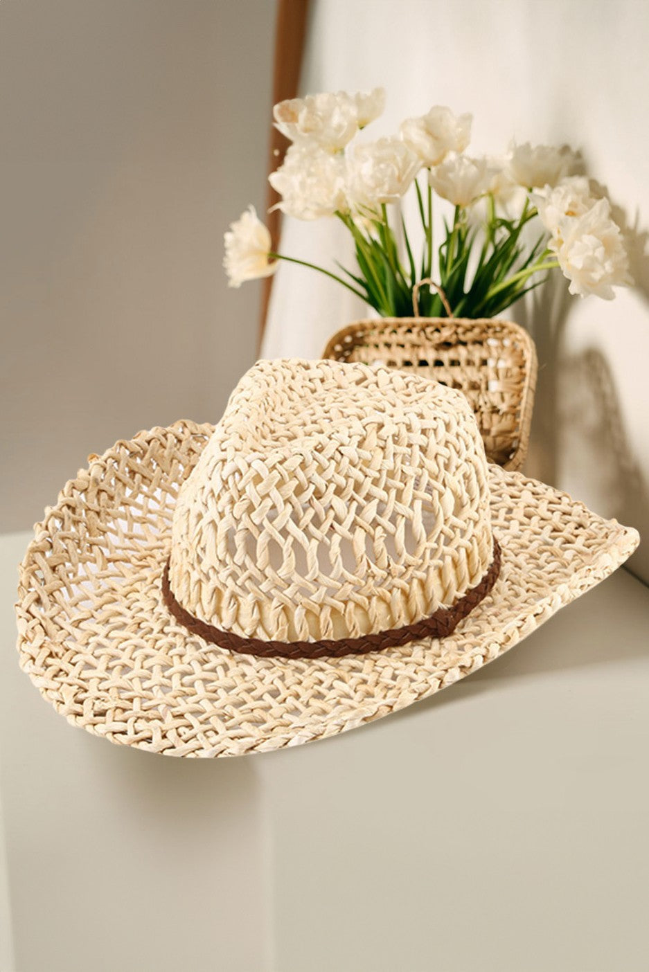 PANAMA COWBOY STRAW HAT