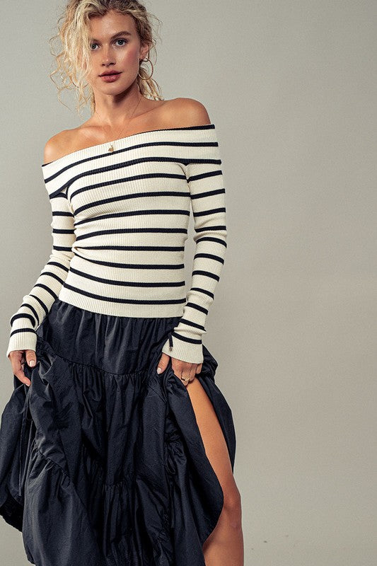 BOAT OFF SHOULDER TOP