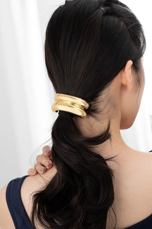 DOUBLE ARCH HAIR TIE