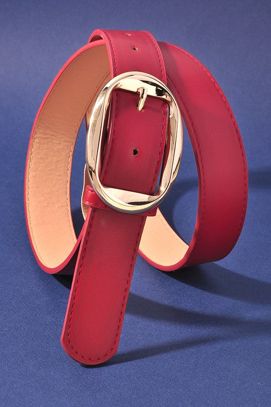 ANGLED OVAL BELT