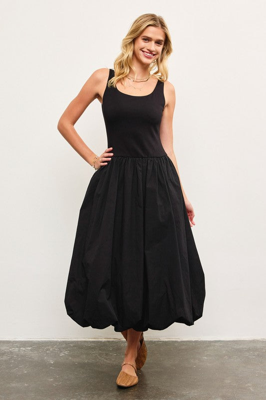 BALLOM HEM DRESS