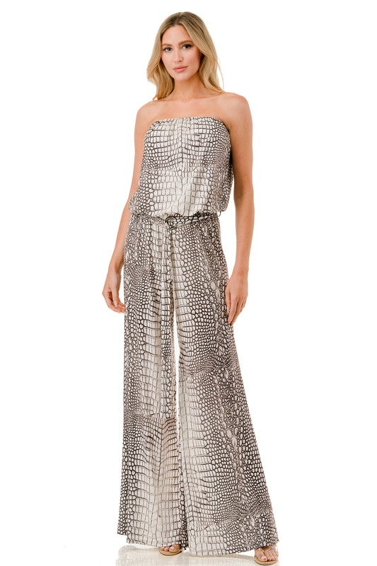 PITON STRAPLESS JUMPSUIT