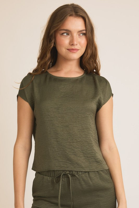 OLIVE PANT SET