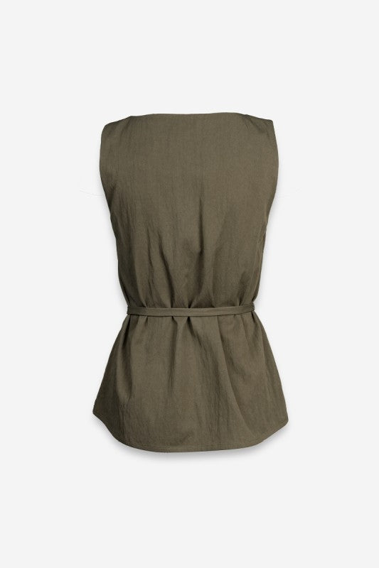 CINCHED TUNIC TOP
