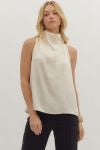 COWLNECK TOP