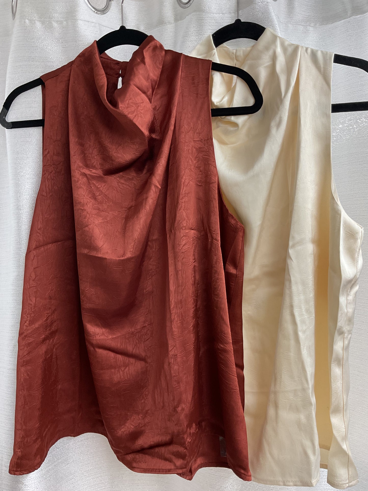 COWLNECK TOP
