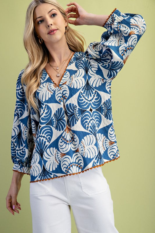 RIC-RAC DETAILS TOP