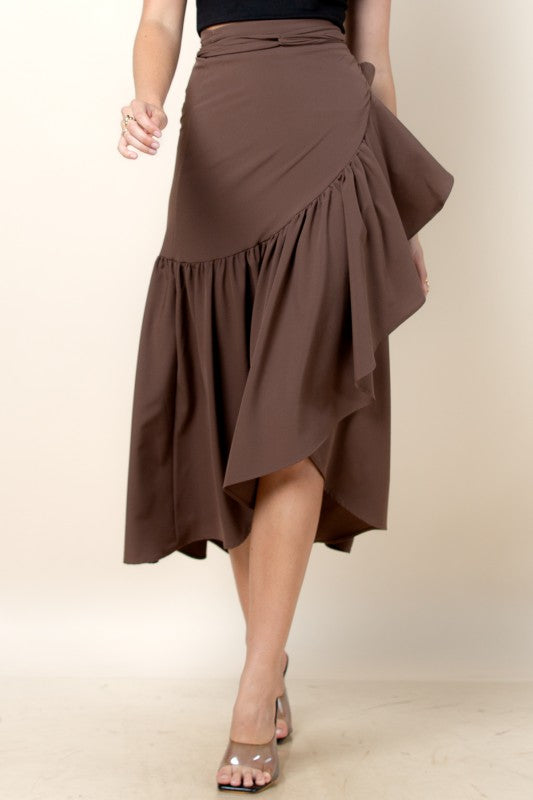 WRAP SKIRT