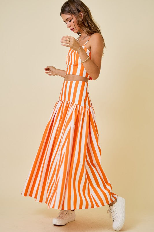 MANDARINA SKIRT SET