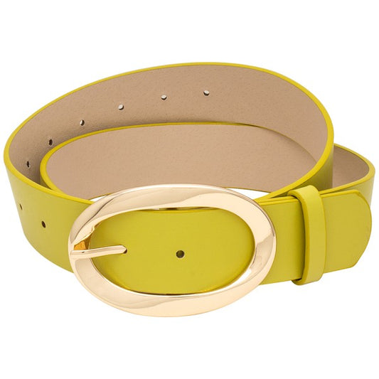 CLASSIC OVAL BUCKLE BELT