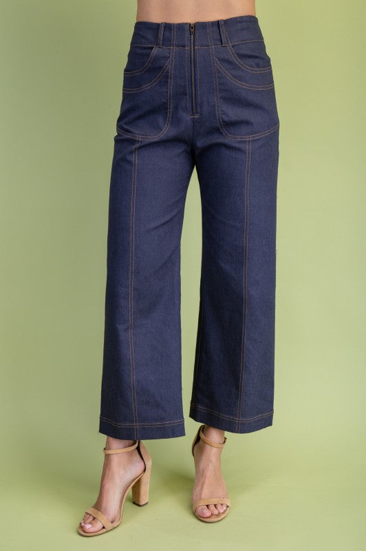 ANKLE STITCHED JEAN