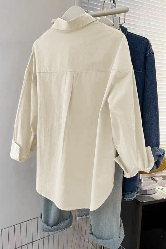 CLASSIC BUTTON UP TOP