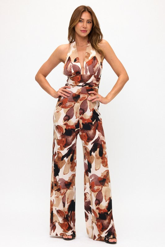 SALAMANCA HALTER JUMPSUIT