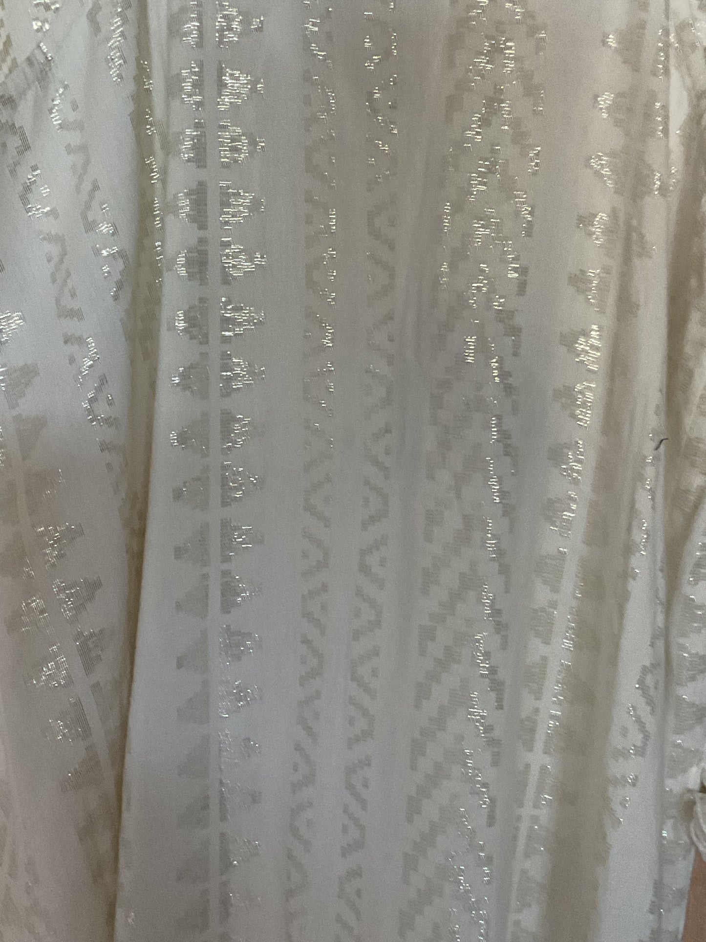 PEARL LUREX TASSEL DRESS