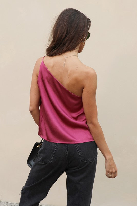 VERO ONE SHOULDER TOP