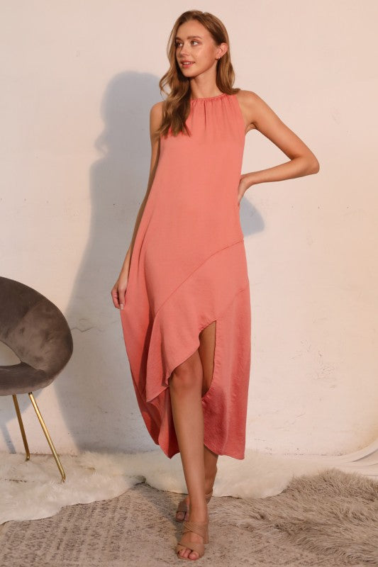 HIGH NECK DRESS