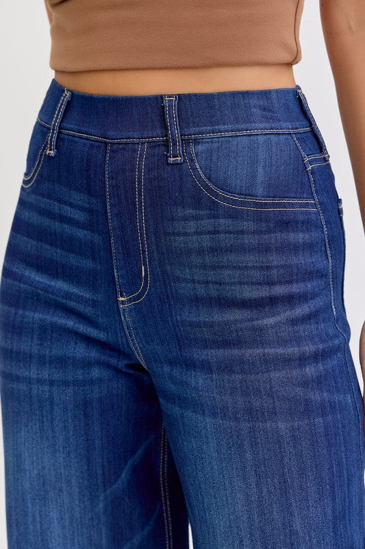 WIDE LEG PULL ON