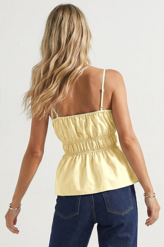 ALE PEPLUM TOP