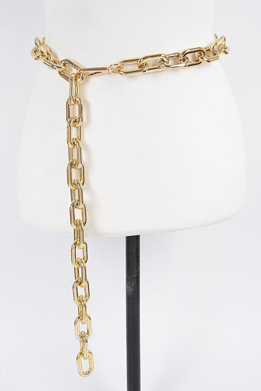 OVERSIZED CHAIN BELT