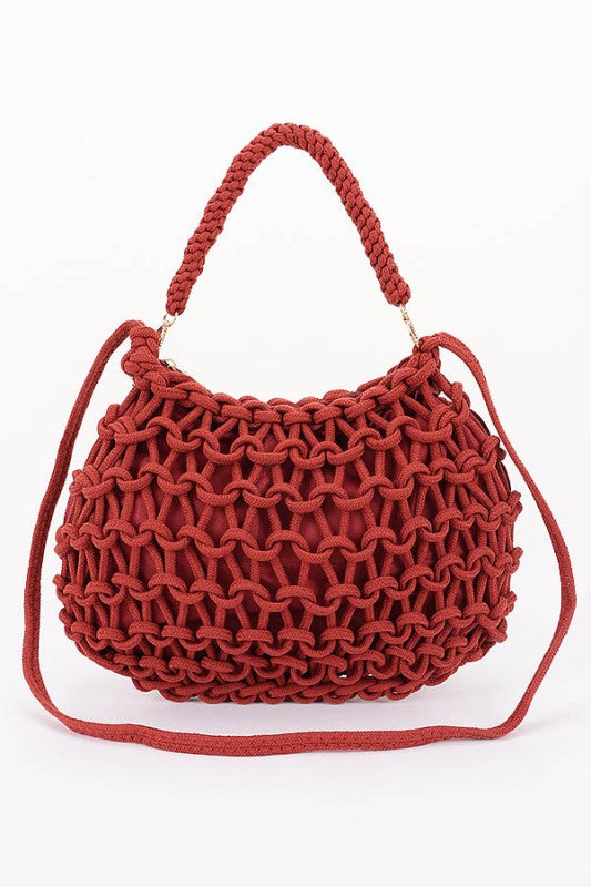 BRAIDED COTTON BAG
