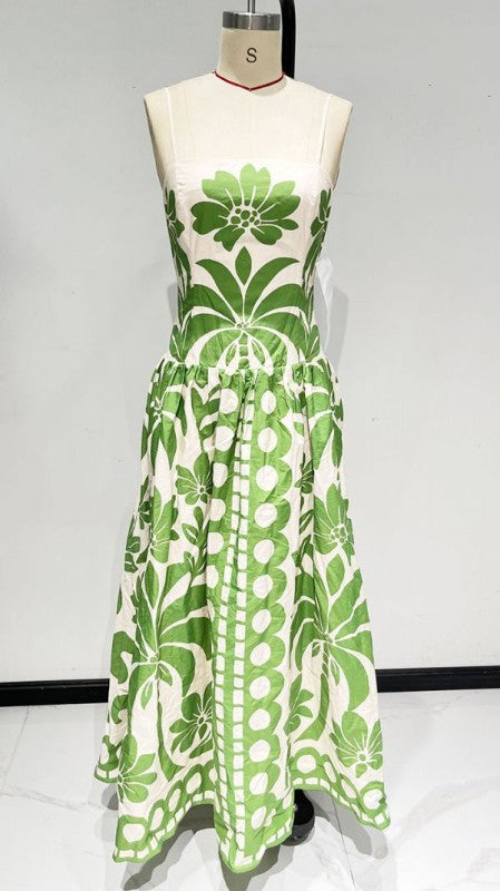 CORSET MAXI DRESS